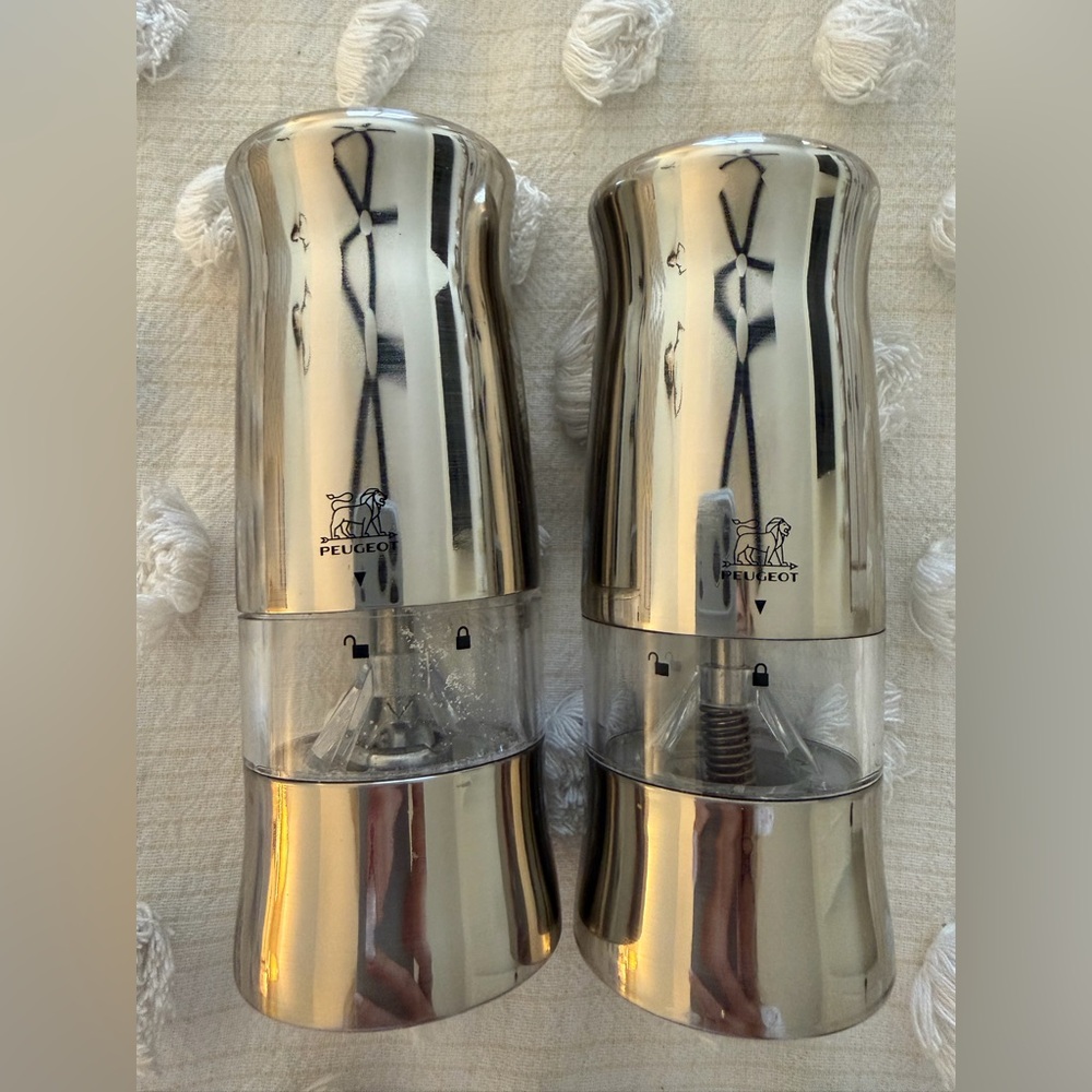 Peugeot Electric Salt and Pepper Mill Set